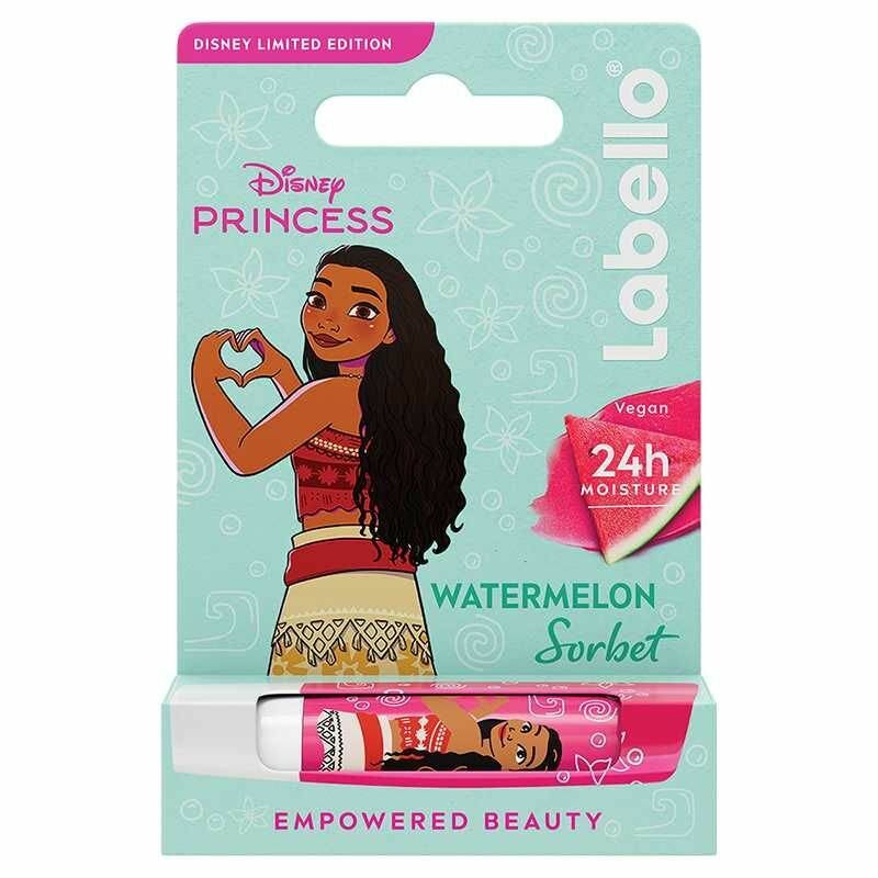 Labello disney princess moana watermelon sorbet balsamo labbra 4,8g