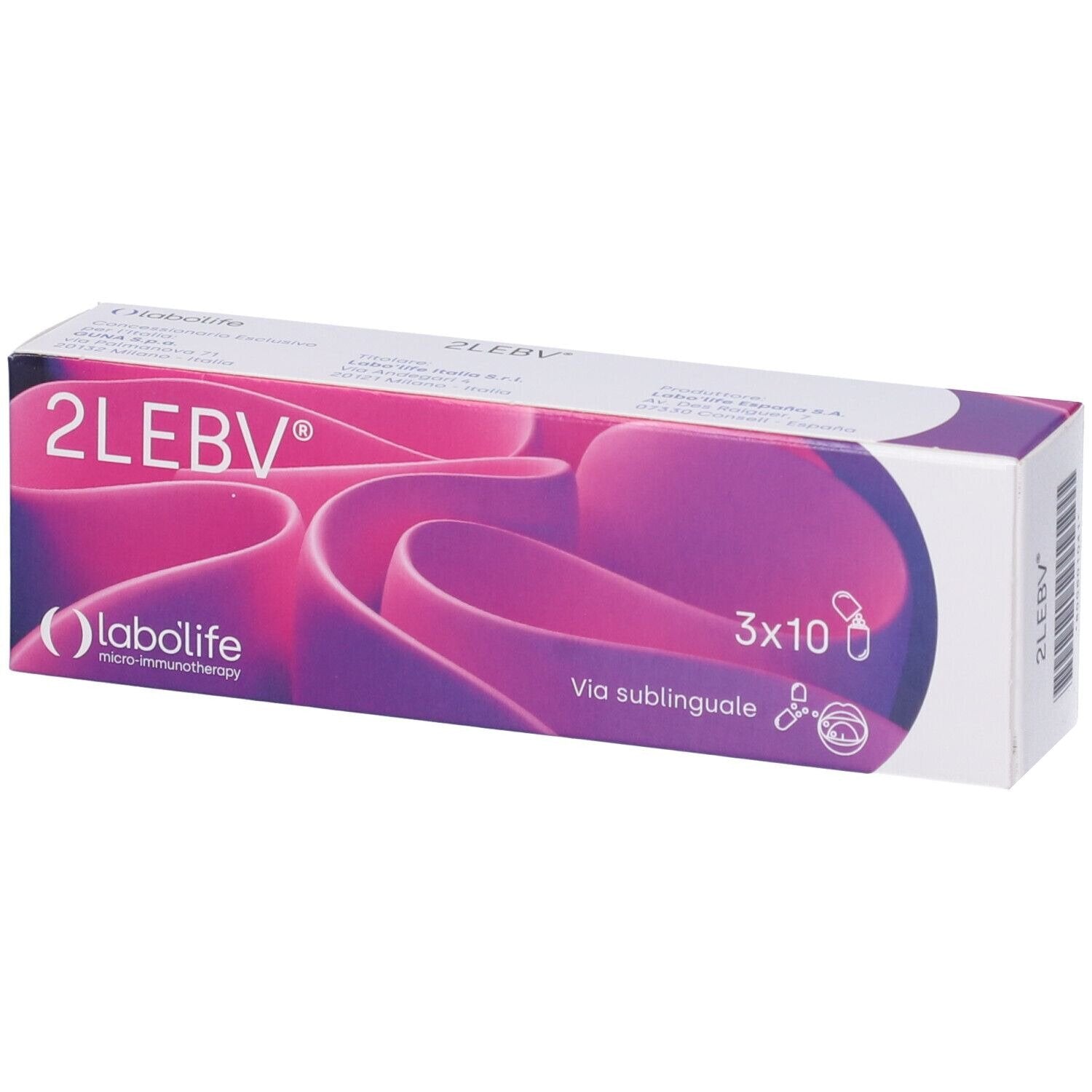 Labo Life 2 Lebv Rimedio Omeopatico Sistema Immunitario 30 Capsule