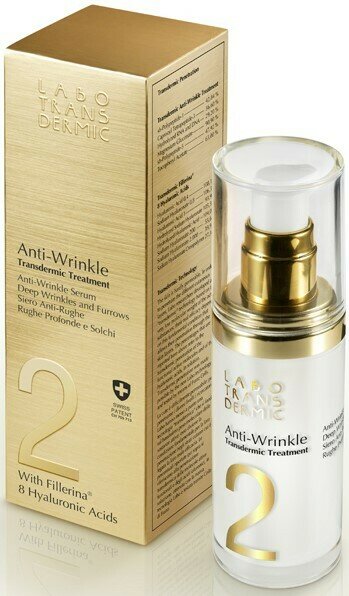 Labo transdermic 2 serum anti-rughe per rughe profonde e solchi 30 ml