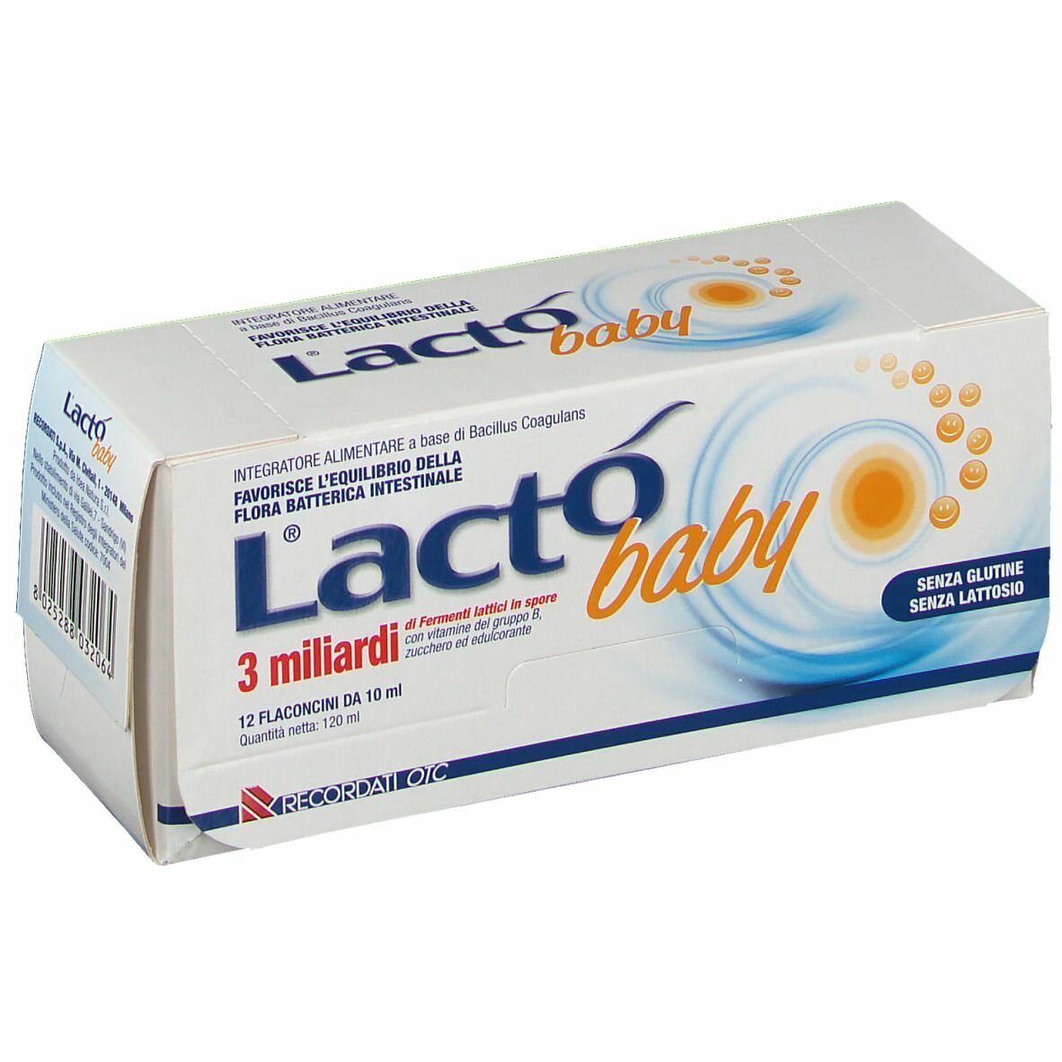 Lacto baby 12 flaconcini 3 miliardi 10 ml