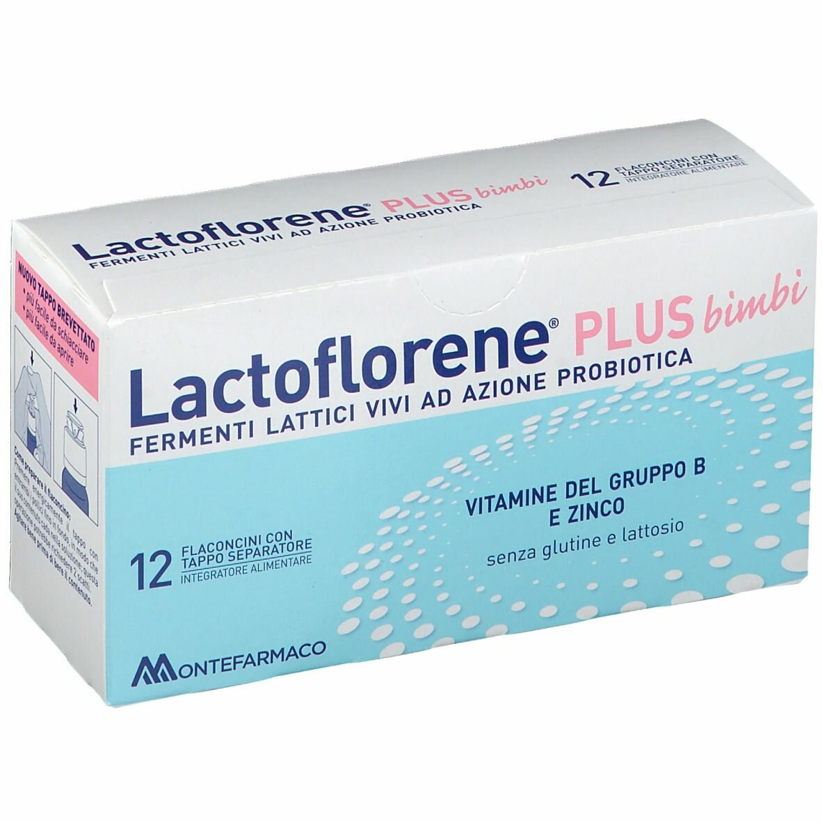 Lactoflorene Plus Bimbi Fermenti Lattici 12 flaconcini