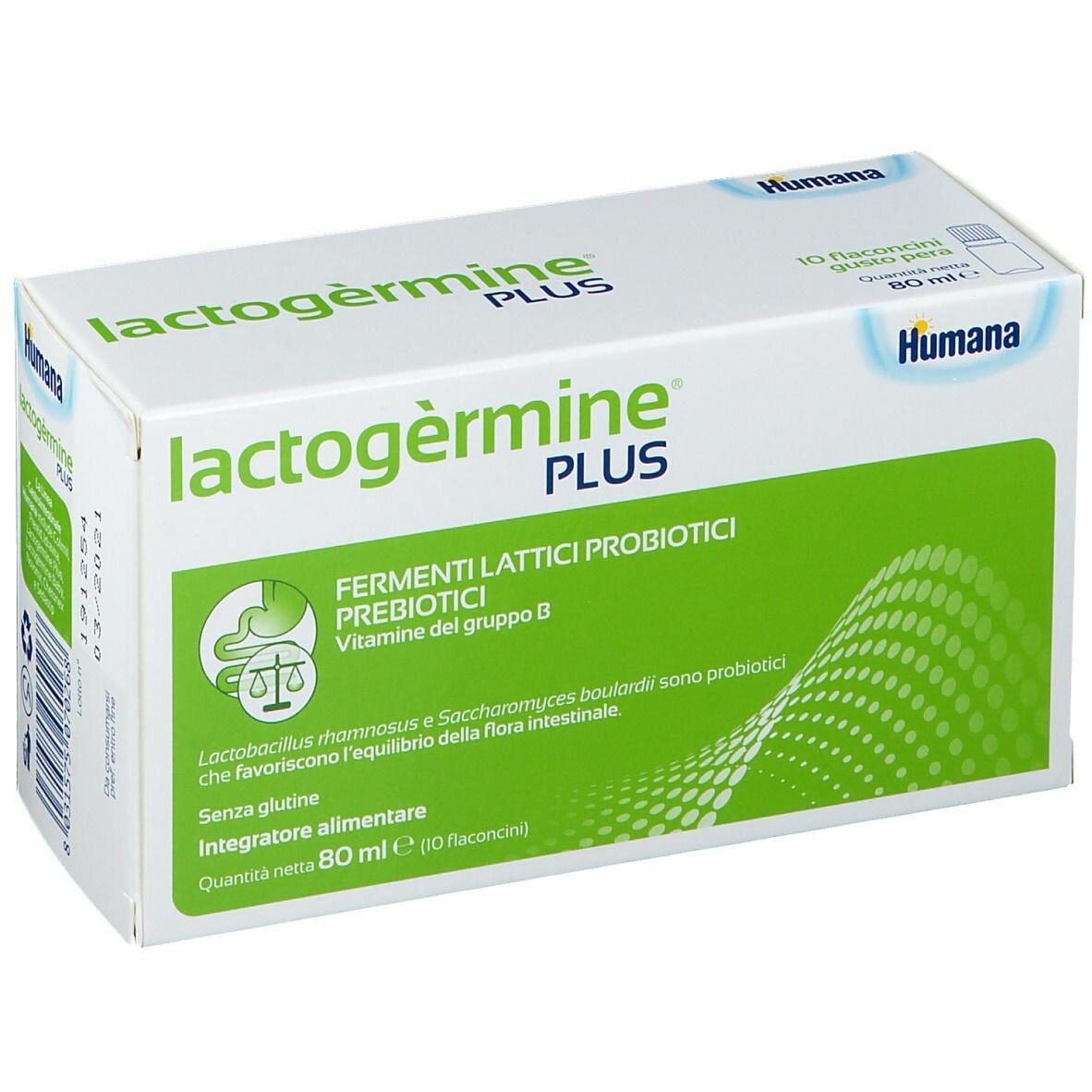 Lactogermine Plus Fermenti Lattici 10 flaconcini