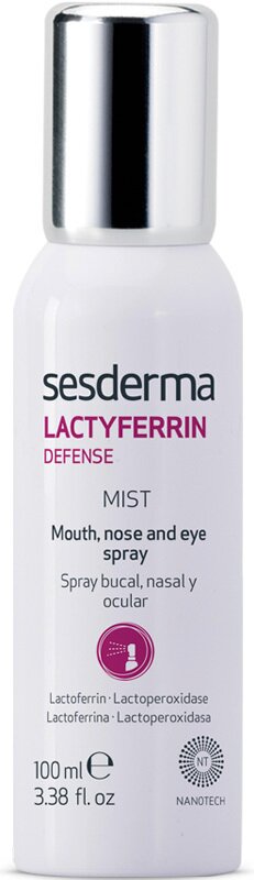 Lactyferrin mist spray bocca naso occhi 100 ml