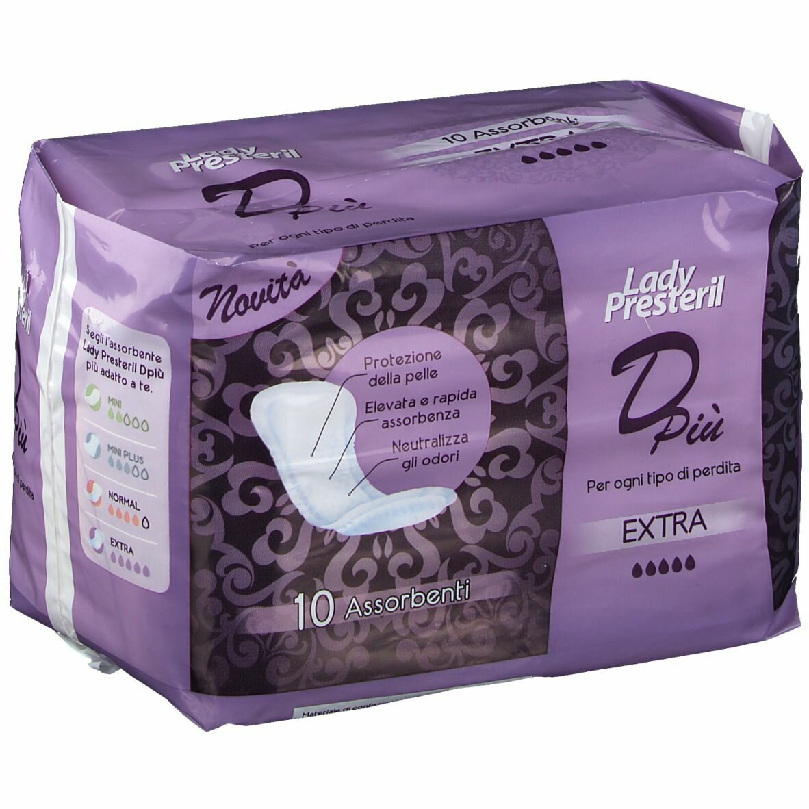 Lady presteril dpiu'extra 10 pezzi