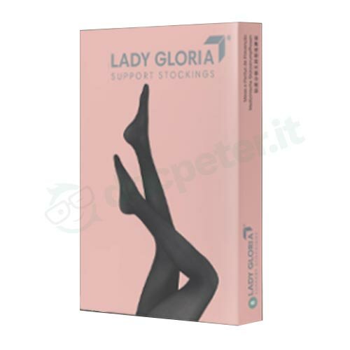 Ladygloria 12 Collant Autoreggenti 70 Den Taglia 2 Colore Sahara