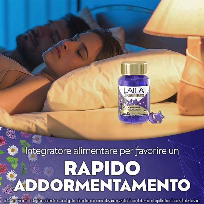 Laila Dormibene Per Il Sonno 30 Pastiglie Gommose