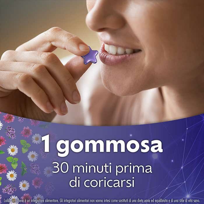 Laila Dormibene Per Il Sonno 30 Pastiglie Gommose
