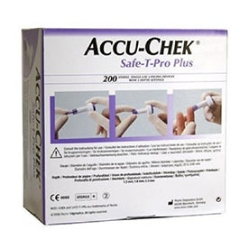 Lancette pungidito accu-chek safe t pro plus pd 200 pezzi