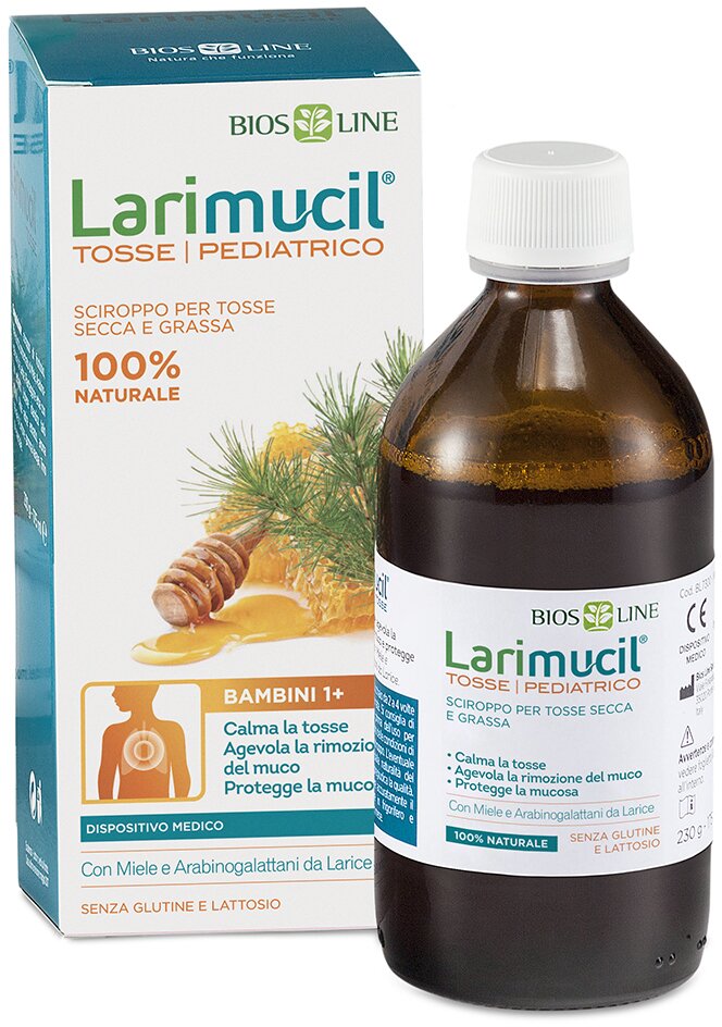 Larimuciltosse bambini sciroppo 175 ml 230 g