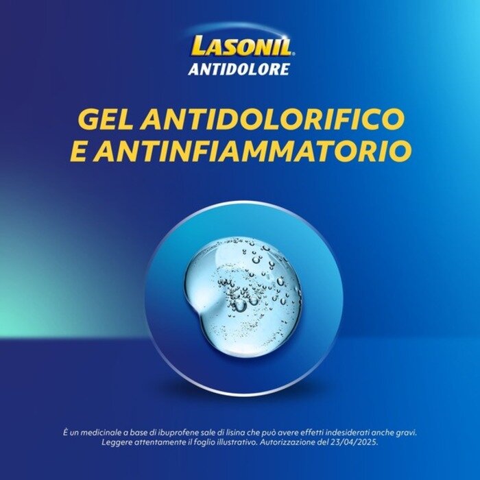 Lasonil Antidolore Gel Antidolorifico Antinfiammatorio Dolori Muscolari 120g