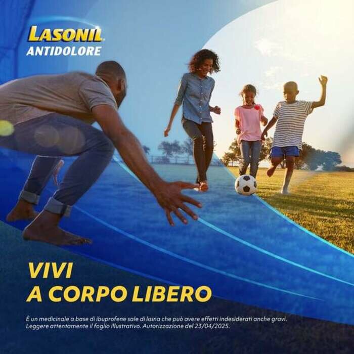 Lasonil Antidolore Gel Antidolorifico Antinfiammatorio Dolori Muscolari 120g