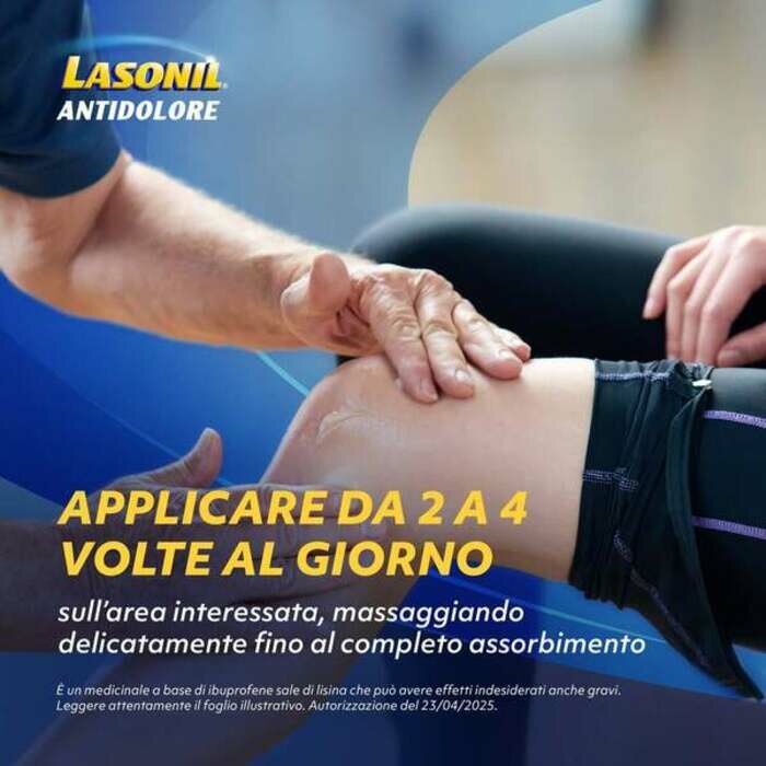 Lasonil Antidolore Gel Antidolorifico Antinfiammatorio Dolori Muscolari 120g