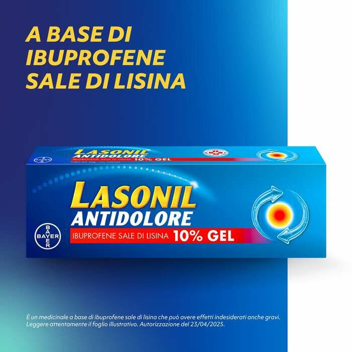 Lasonil Antidolore Gel  Antidolorifico Antinfiammatorio Dolori Muscolari 50g