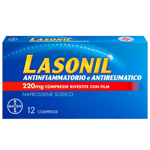 Lasonil Antidolorifico e Antinfiammatorio Contro Dolore 12 Compresse