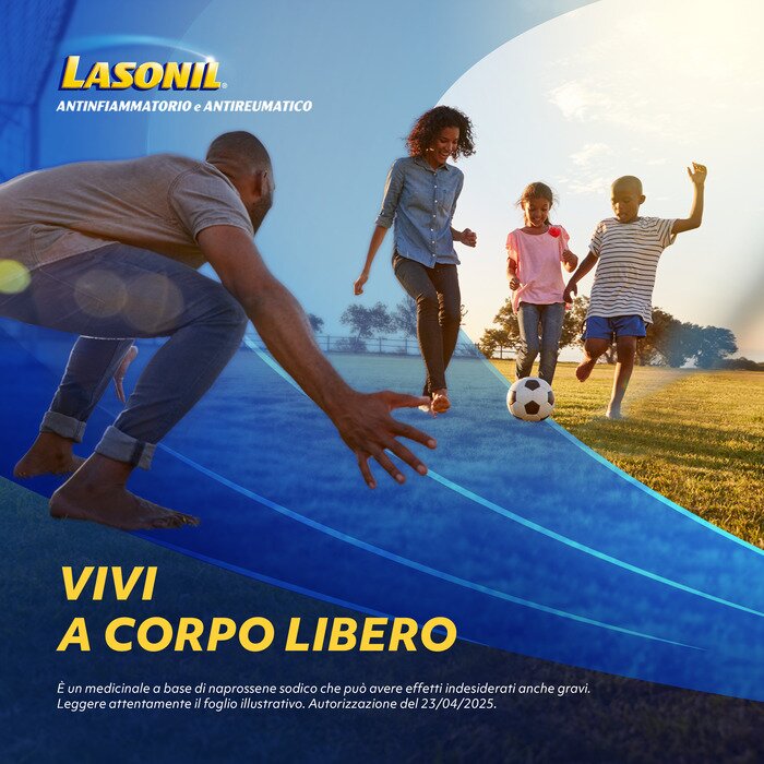 Lasonil Antidolorifico e Antinfiammatorio Contro Dolore 12 Compresse