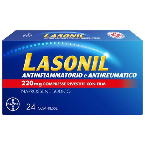 Lasonil Antidolorifico e Antinfiammatorio Contro Dolore 24 Compresse