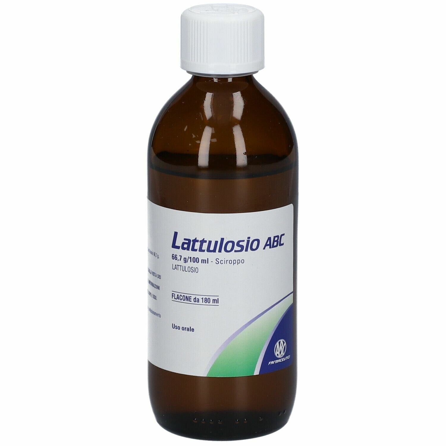 Lattulosio abc lassativo sciroppo flacone 180 ml