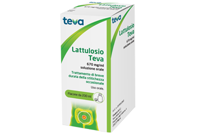 Lattulosio Teva 670 mg/ml Lassativo Sciroppo 200 ml
