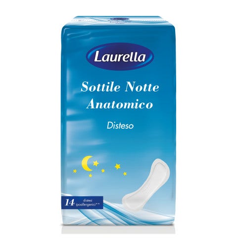 Laurella ass sott notte disinfettante 14 pezzi