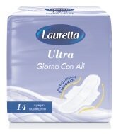 Laurella assorbente ultra giorno con ali 14 pezzi