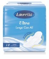 Laurella assorbente ultra lungo con ali 12 pezzi