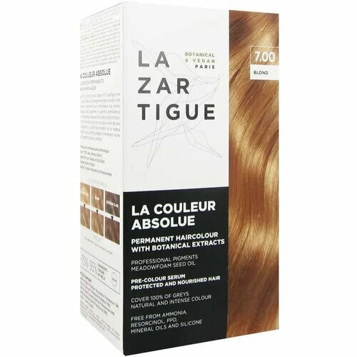 Lazartigue La Couleur Absolue Tinta Capelli 7.00 Colore Biondo