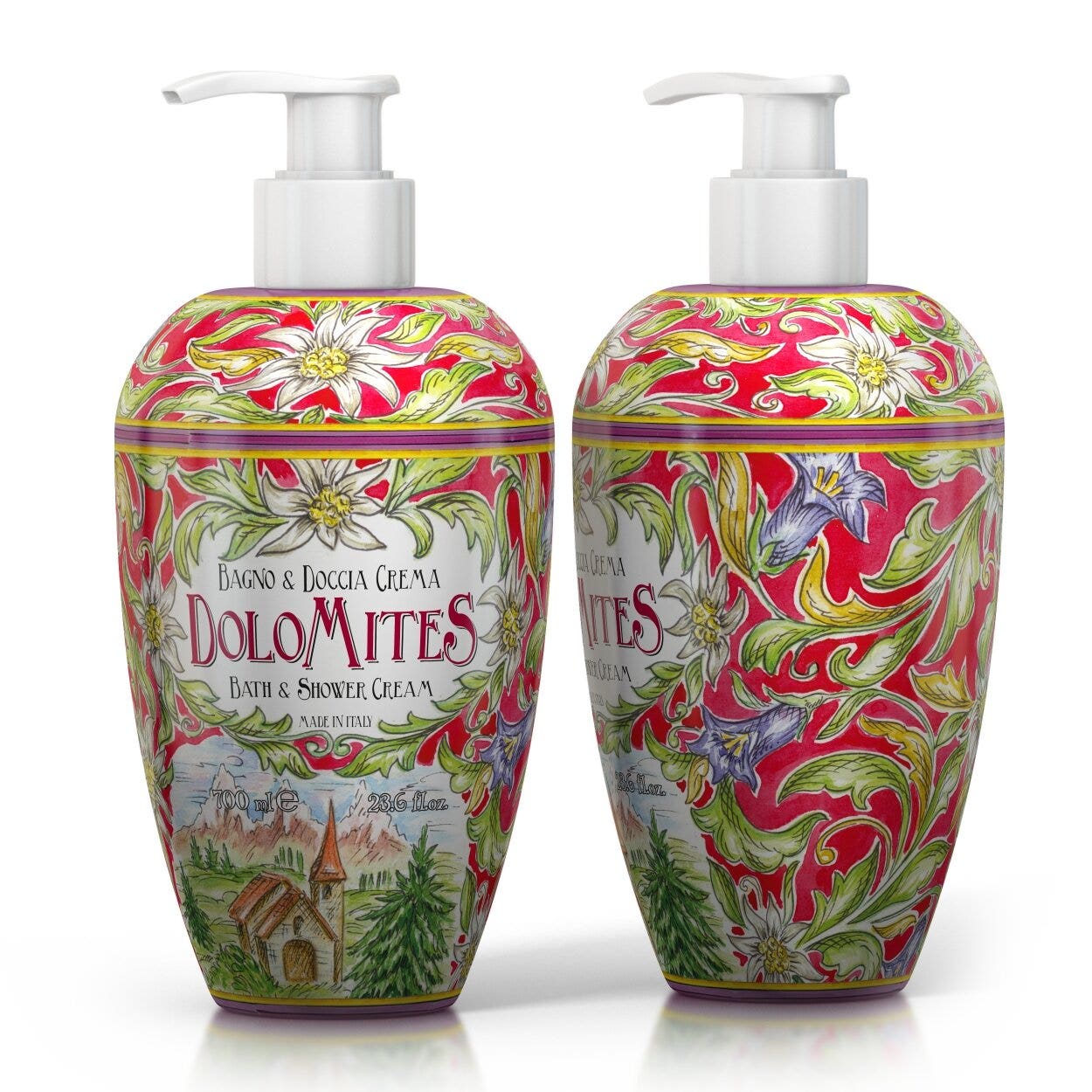 Le maioliche bagno e doccia crema dolomites 700ml