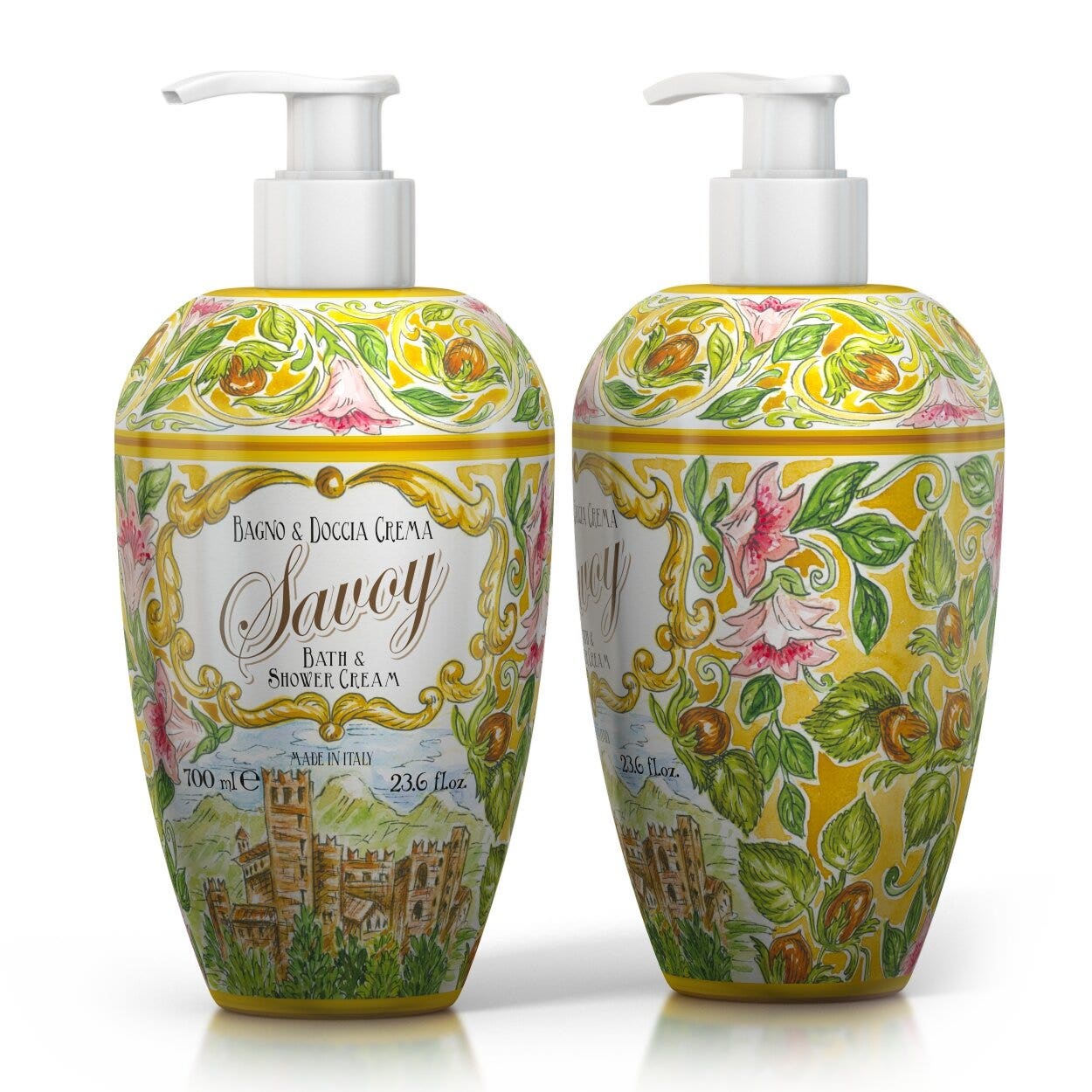 Le maioliche bagno e doccia crema savoy 700ml