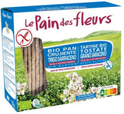 Le pain des fleurs tartine tostate al grano saraceno senza sale e senza zuccheri aggiunti biologiche 150 g