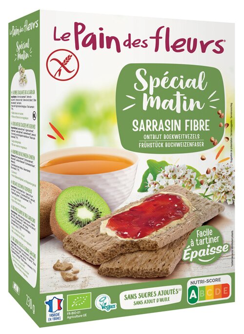 Le pain des fleurs tartine tostate special matin al grano saraceno biologiche 230 g