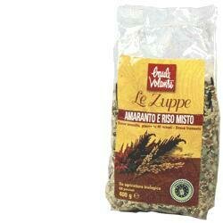 Le zuppe amaranto riso misto 400 g
