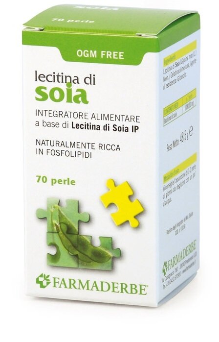 Lecitina di soia 70 perle