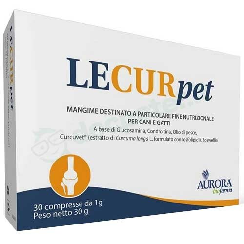 Lecurpet per Articolazioni di Cani e Gatti 30 compresse