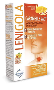Lenigola 2act caramelle dure 20 pezzi
