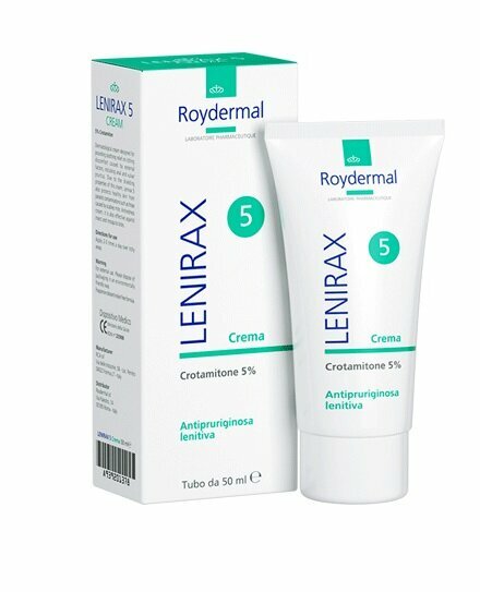 Lenirax 5 Crema ad Azione Antipruriginosa e Lenitiva 50ml