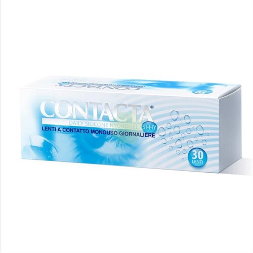 Lente a contatto monouso giornaliera contacta daily lens silicone hydrogel -3,75 30 pezzi