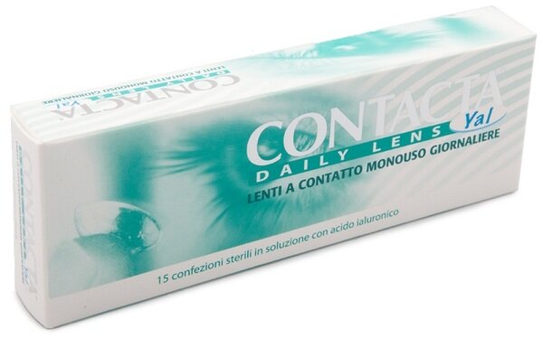 Lente a contatto monouso giornaliera contacta daily lens yal15 -2,50 15 pezzi