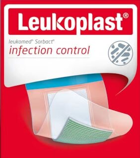 Leukomed sorbact medicazione 5x7,2 cm 5 pezzi