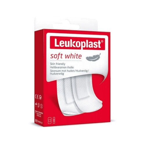 Leukoplast soft white 100 x 8 cm 10 pezzi