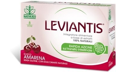 Leviantis senza glutine gusto amarena 8 dosi / 16 buste