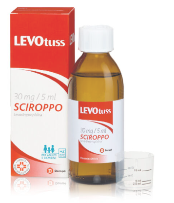 Levotuss Sciroppo Tosse 30 mg/5ml Levodropropizina 200 ml