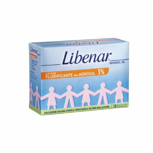 Libenar Aerosol 3% Soluzione Salina Ipertonica 30 Flaconcini