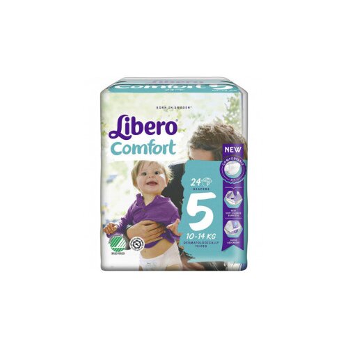 Libero comfort 5 pannolino per bambino taglia 10-14kg 24 pezzi