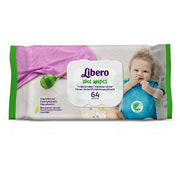 Libero wet wipes 64 pezzi salviette umidificate