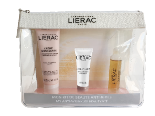 Lierac bundle cica filler 1 struccante 30ml+ 1 crema 10ml + 1 siero 10ml