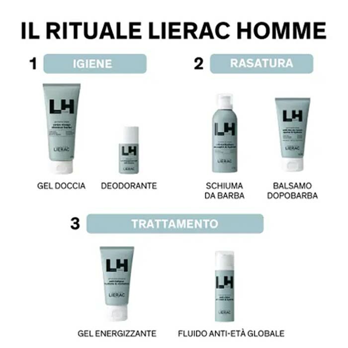 Lierac Homme Balsamo Dopobarba Idratante Lenitivo 75 ml 