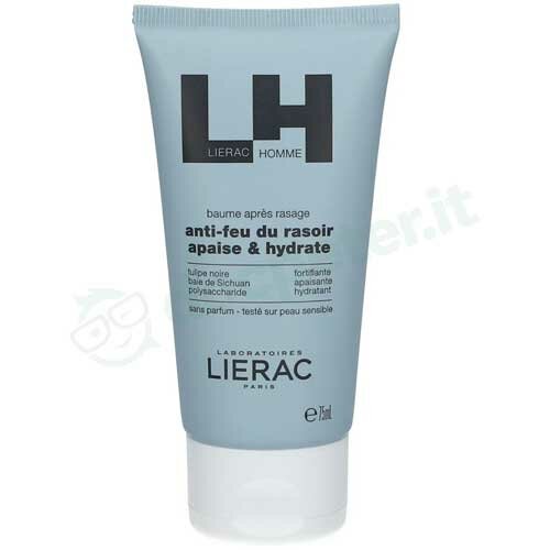 Lierac Homme Balsamo Dopobarba Idratante Lenitivo 75 ml 