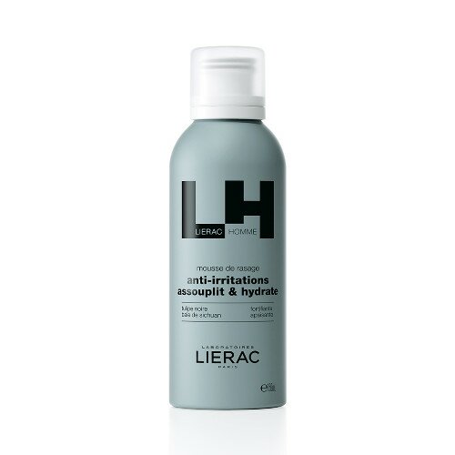 Lierac Homme Mousse Rasatura Anti-irritazione Idratante Lenitiva 150 ml
