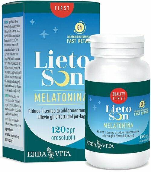 Lietoson melatonina 120 compresse fast retard