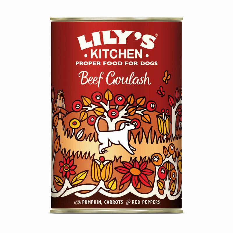 Lily's kitchen beef goulash adult dog 400g